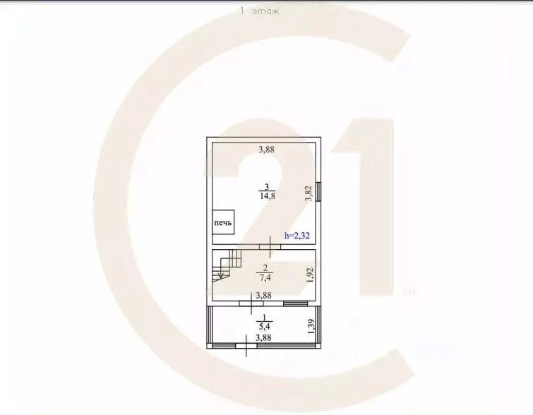 Дом в Пермский край, Пермь № 37 СНТ, 3 (52 м) - Фото 2