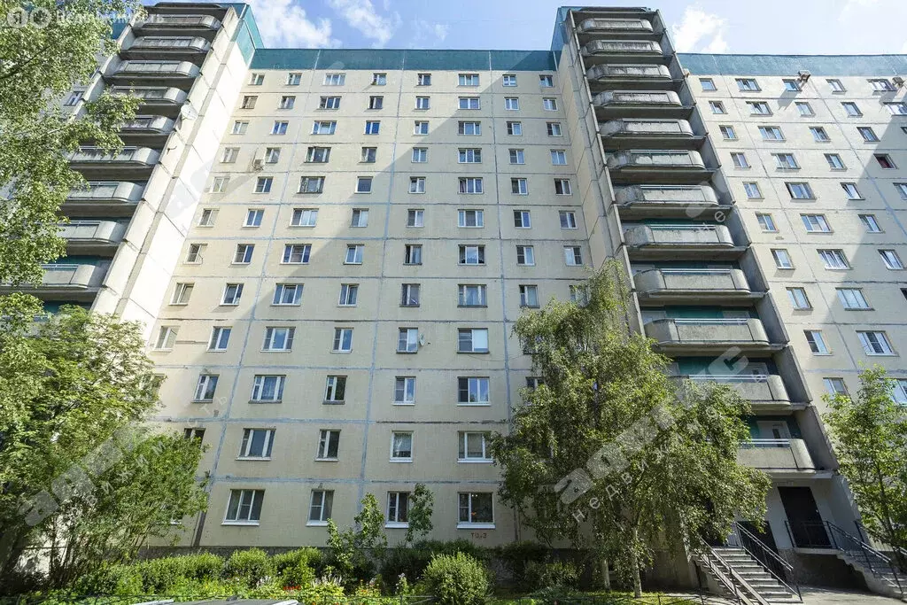 3-комнатная квартира: Санкт-Петербург, проспект Авиаконструкторов, 12 ... - Фото 0