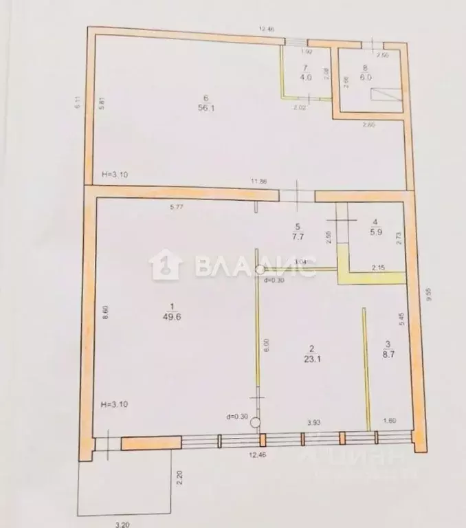 Торговая площадь в Карелия, Пряжа пгт ул. Советская, 29А (161 м) - Фото 1