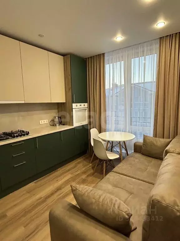 1-к кв. Калининградская область, Гурьевский муниципальный округ, пос. ... - Фото 1