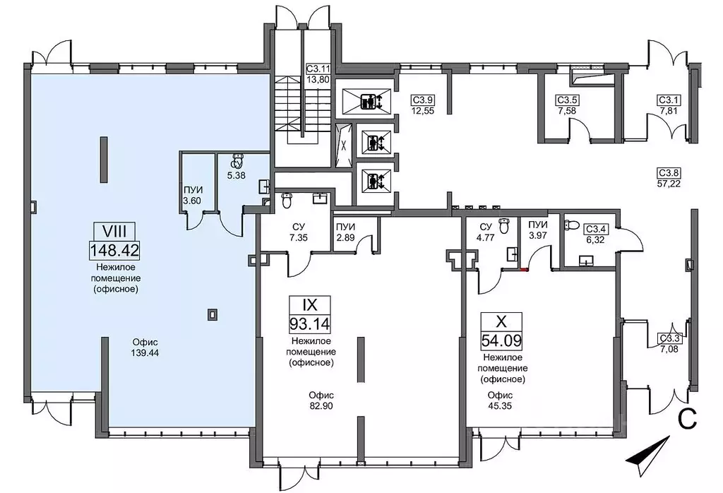 Помещение свободного назначения в Московская область, Одинцово ... - Фото 1
