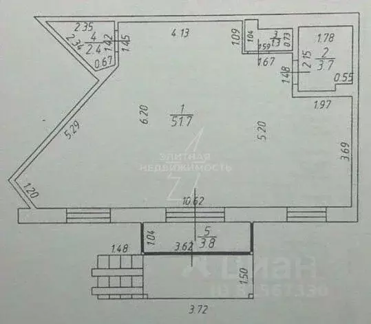 Помещение свободного назначения в Татарстан, Казань ул. Юлиуса Фучика, ... - Фото 2