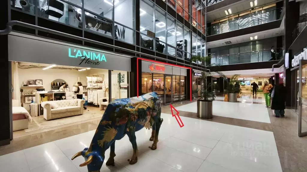 Помещение свободного назначения в Москва ул. Ленинская Слобода, 19 (89 ... - Фото 1