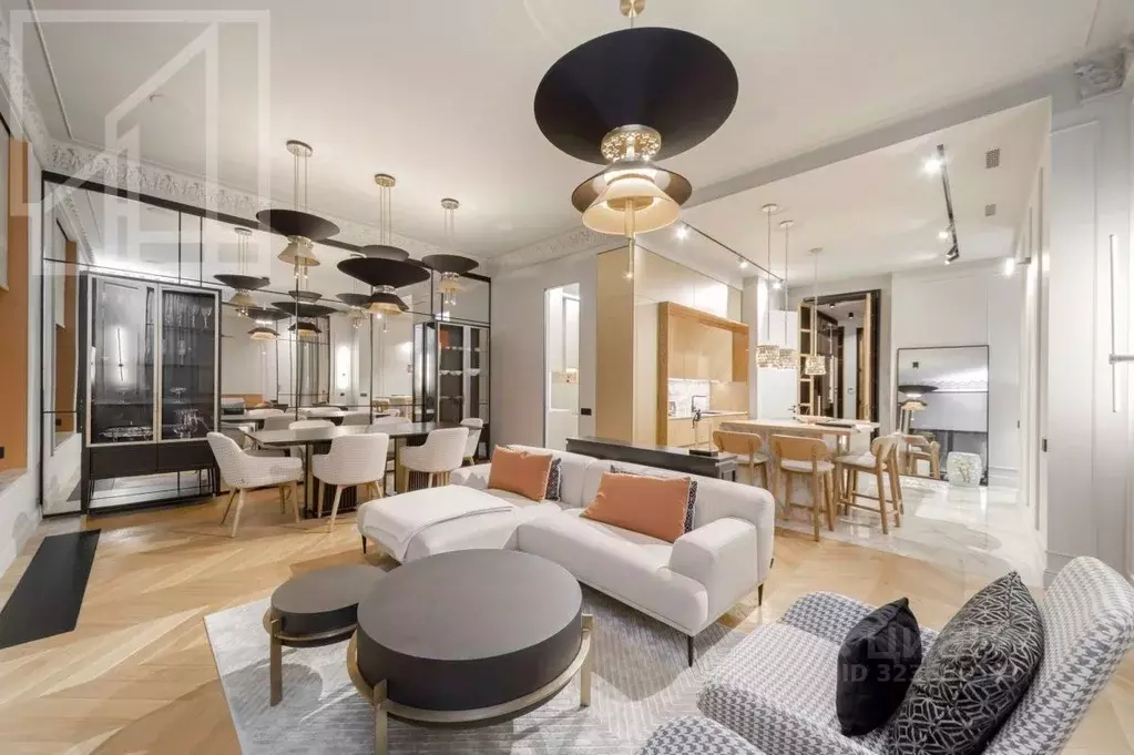 3-к кв. Москва Поварская ул., 8/1к1 (130.0 м) - Фото 1