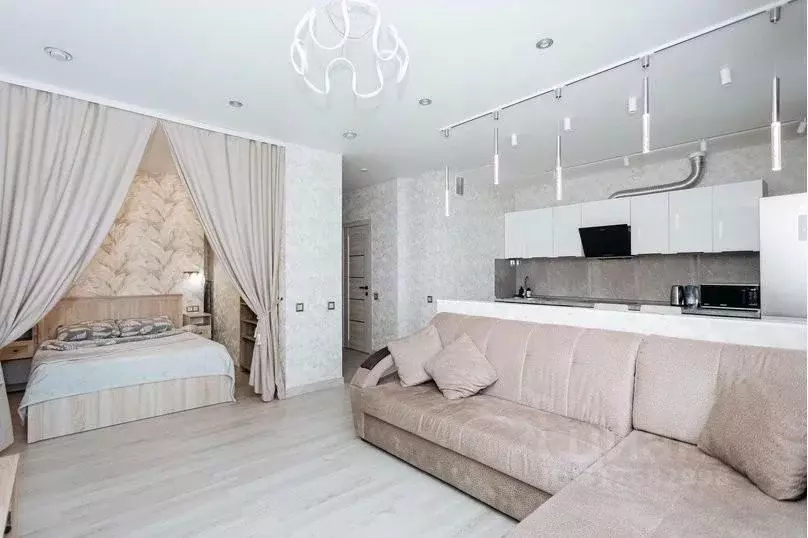 1-к кв. Татарстан, Казань ул. Мансура Хасанова, 19 (38.0 м) - Фото 1