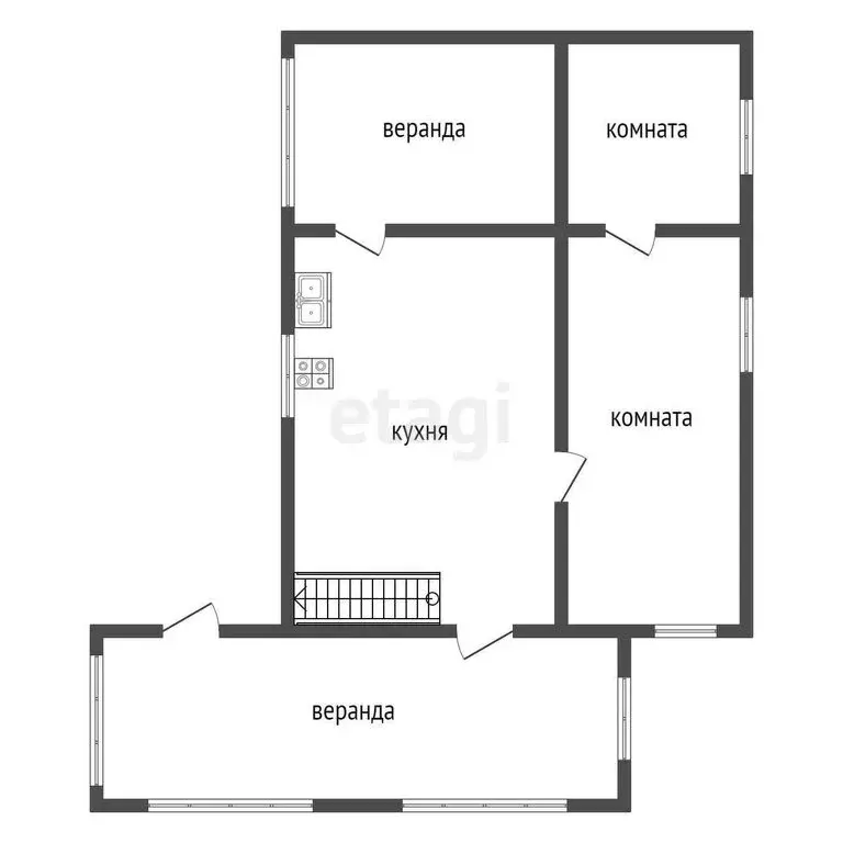 Дом в Кировский район, Синявинское городское поселение, садоводческий ... - Фото 2