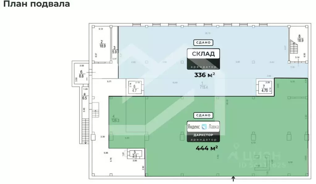Помещение свободного назначения в Москва 1-я Хуторская ул., 8 (2398 м) - Фото 2