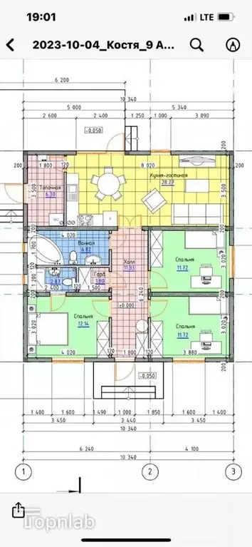 Дом в Краснодарский край, Темрюкский район, Тамань ст-ца ул. Энгельса ... - Фото 2