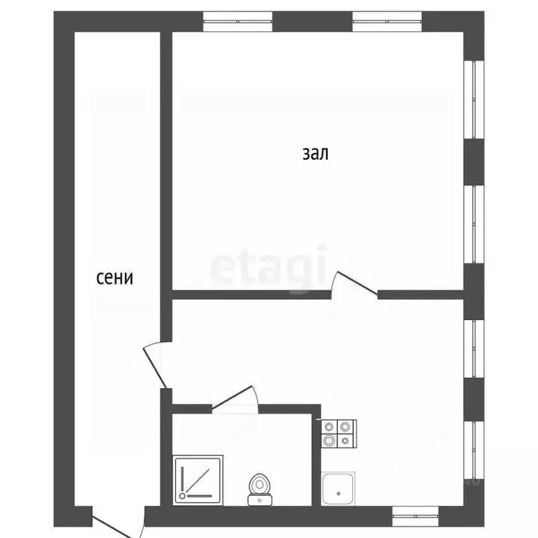 Дом в Тюменская область, Тюменский муниципальный округ, д. Друганова ... - Фото 1