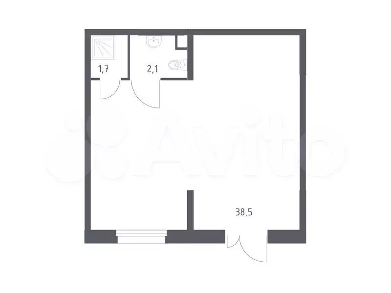 Сдам помещение свободного назначения, 42.3 м - Фото 0