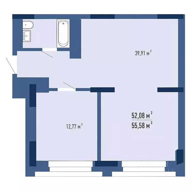 Офис в Новосибирская область, Новосибирск Красный просп., 101/1 (55 м) - Фото 1