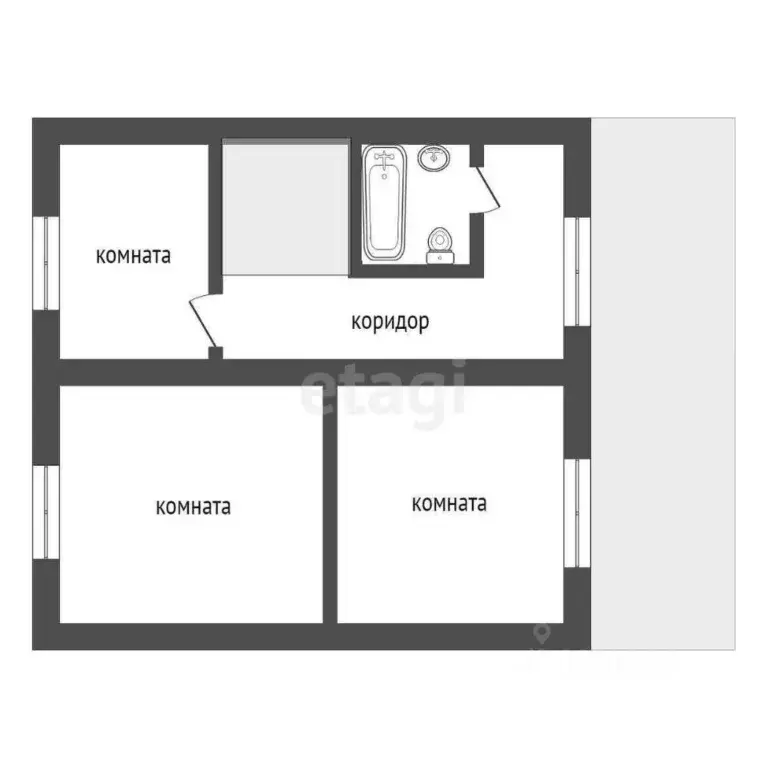 Дом в Воронежская область, Рамонский район, с. Айдарово ул. Победы, ... - Фото 2