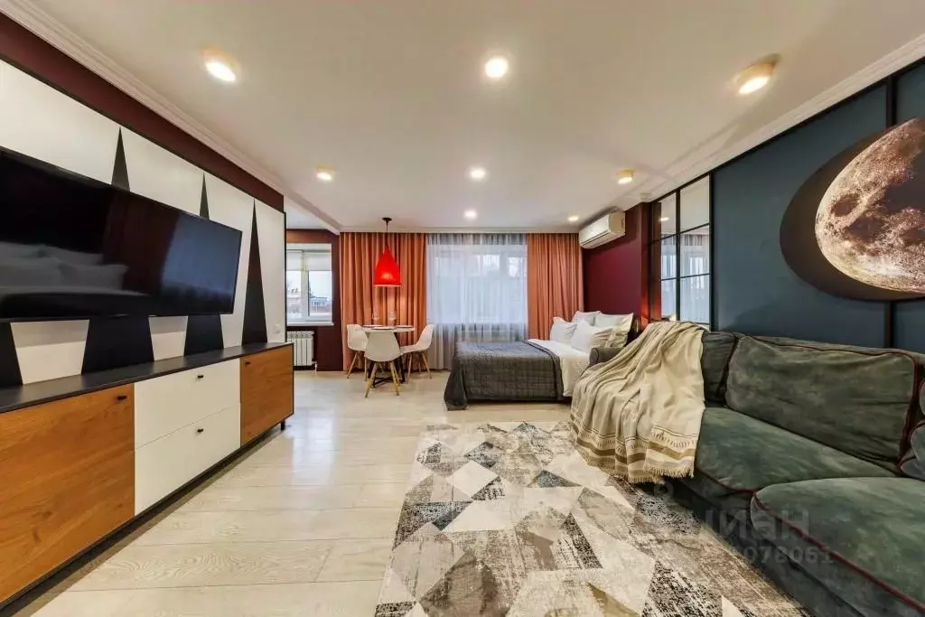 1-к кв. Тульская область, Тула ул. Фрунзе, 21 (33.0 м) - Фото 1