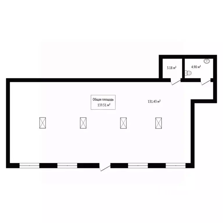 Помещение свободного назначения в Алтай, Горно-Алтайск ул. Эркемена ... - Фото 2