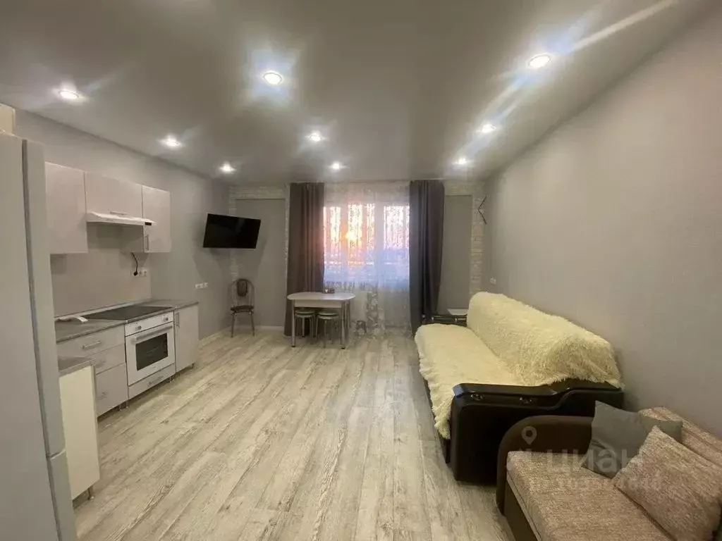 Студия Татарстан, Казань ул. Бари Галеева, 8Ак4 (33.0 м) - Фото 1