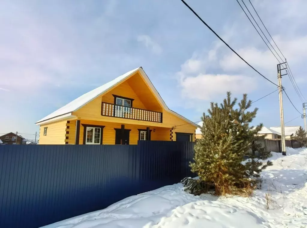 Дом в Иркутская область, Иркутский муниципальный округ, д. Куда ул. ... - Фото 1