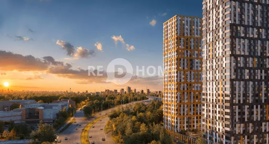 3-к кв. Московская область, Красногорск Павшино мкр, Тетрис жилой ... - Фото 0