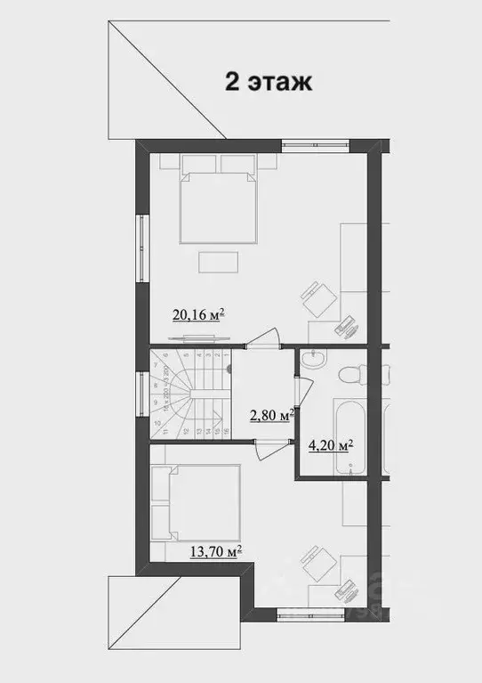 Дом в Ленинградская область, Всеволожский район, Колтушское городское ... - Фото 2