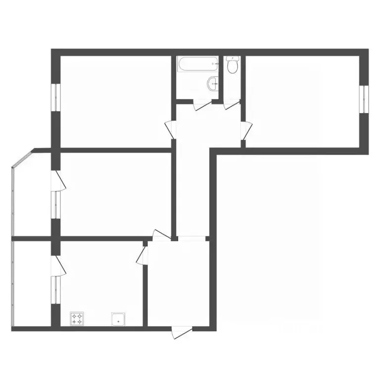 3-к кв. Тюменская область, Тюмень ул. 30 лет Победы, 148 (93.0 м) - Фото 0