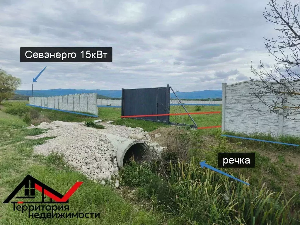 Участок в Севастополь с. Орлиное, Новый мкр,  (4.0 сот.) - Фото 0