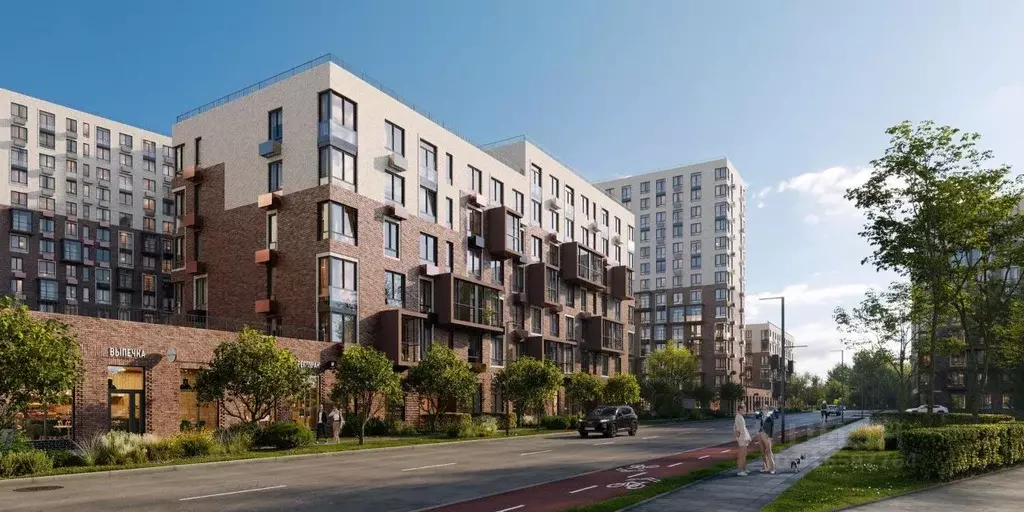 3-к кв. Москва д. Большое Свинорье, ш. Боровское, 62к9 (76.17 м) - Фото 1