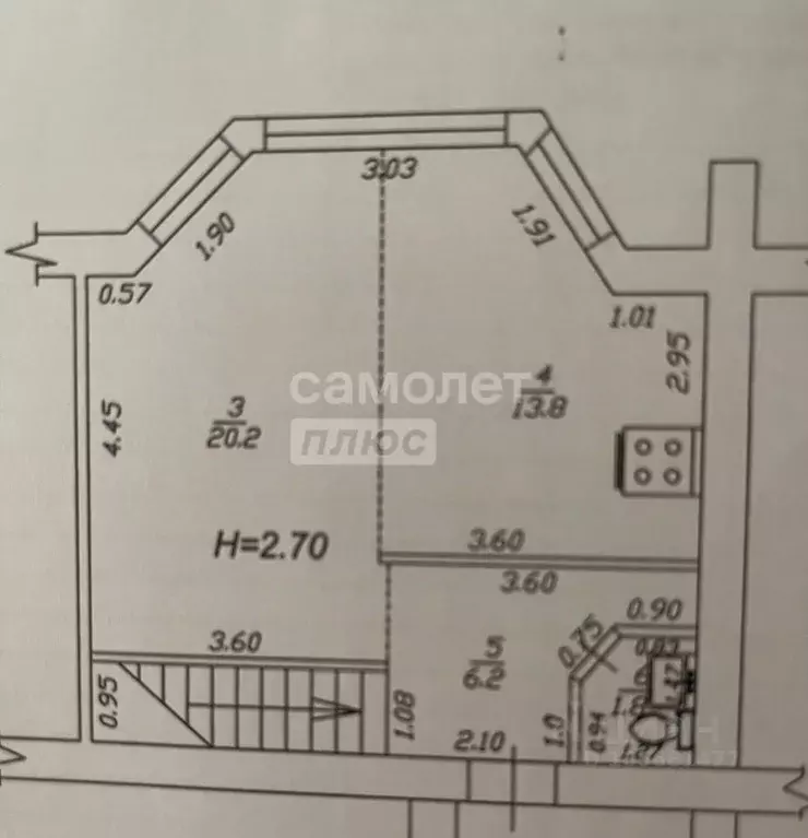 2-к кв. Краснодарский край, Анапа ул. Чехова, 67А (95.9 м) - Фото 2