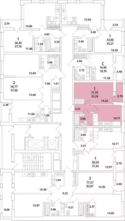 1-к кв. Санкт-Петербург Кубинская ул., 82к3с1 (33.29 м) - Фото 1