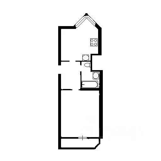 1-к кв. Санкт-Петербург Байконурская ул., 26 (40.0 м) - Фото 1