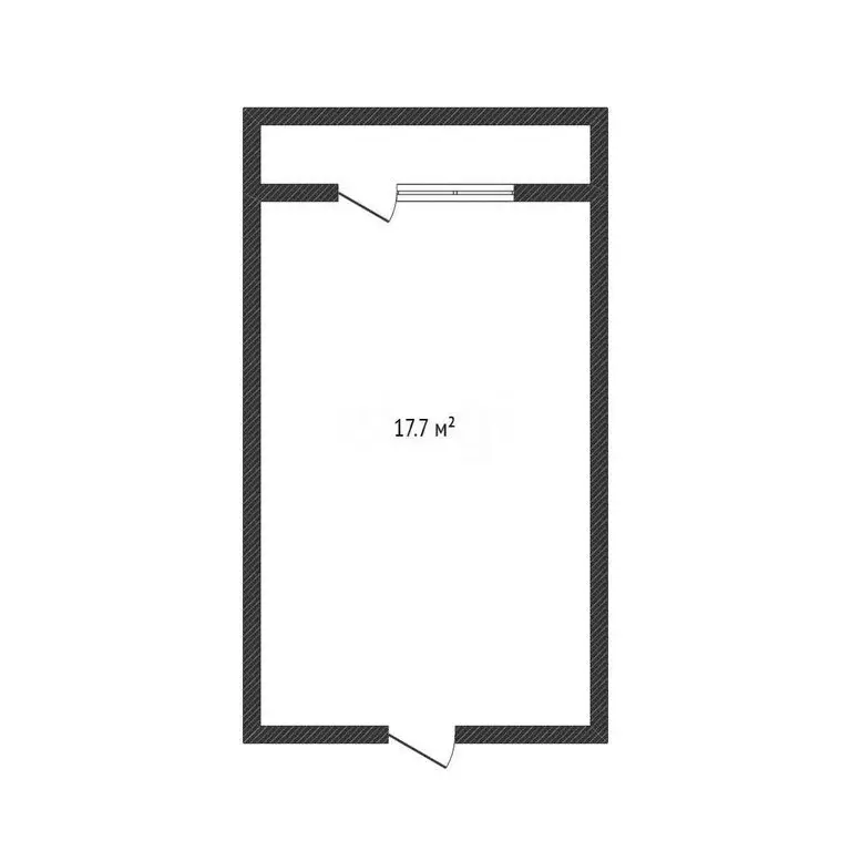 1к в -комнатной квартире (18.6 м) - Фото 1