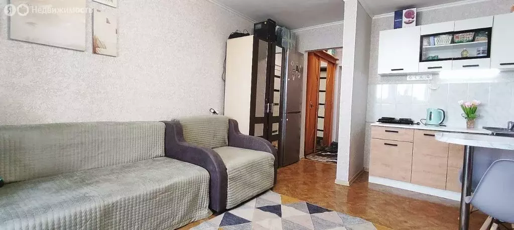 Квартира-студия: село Чигири, Европейская улица, 7 (25 м) - Фото 0