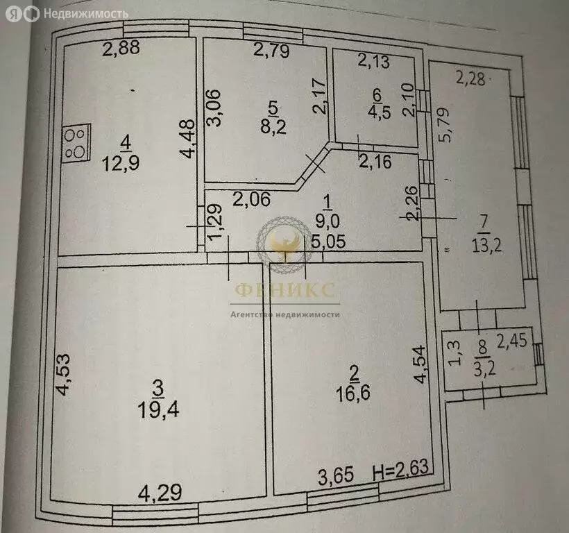 Дом в Грайворон, Февральская улица, 16 (96 м) - Фото 1