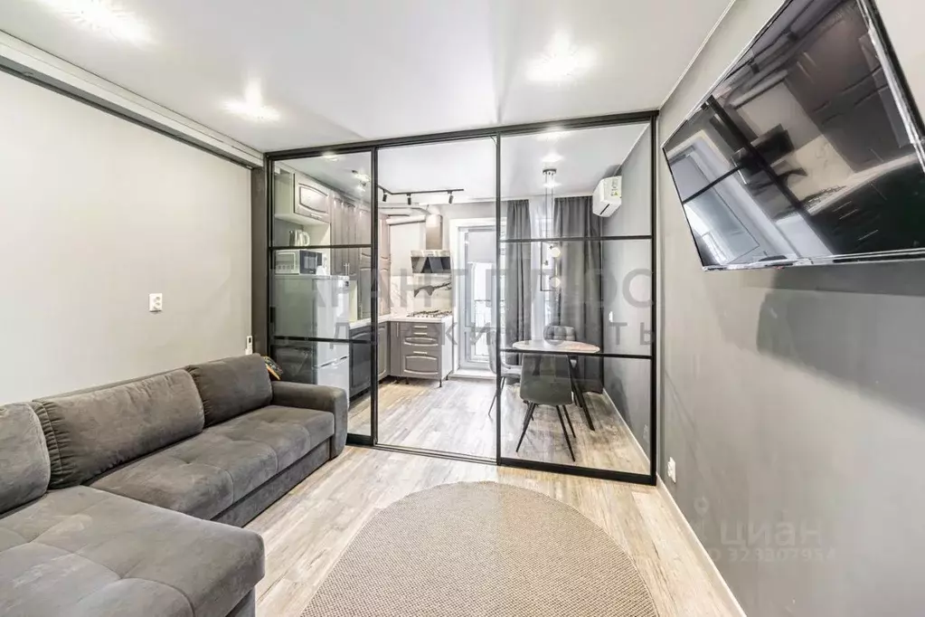 1-к кв. Липецкая область, Липецк ул. Гагарина, 93 (27.0 м) - Фото 2