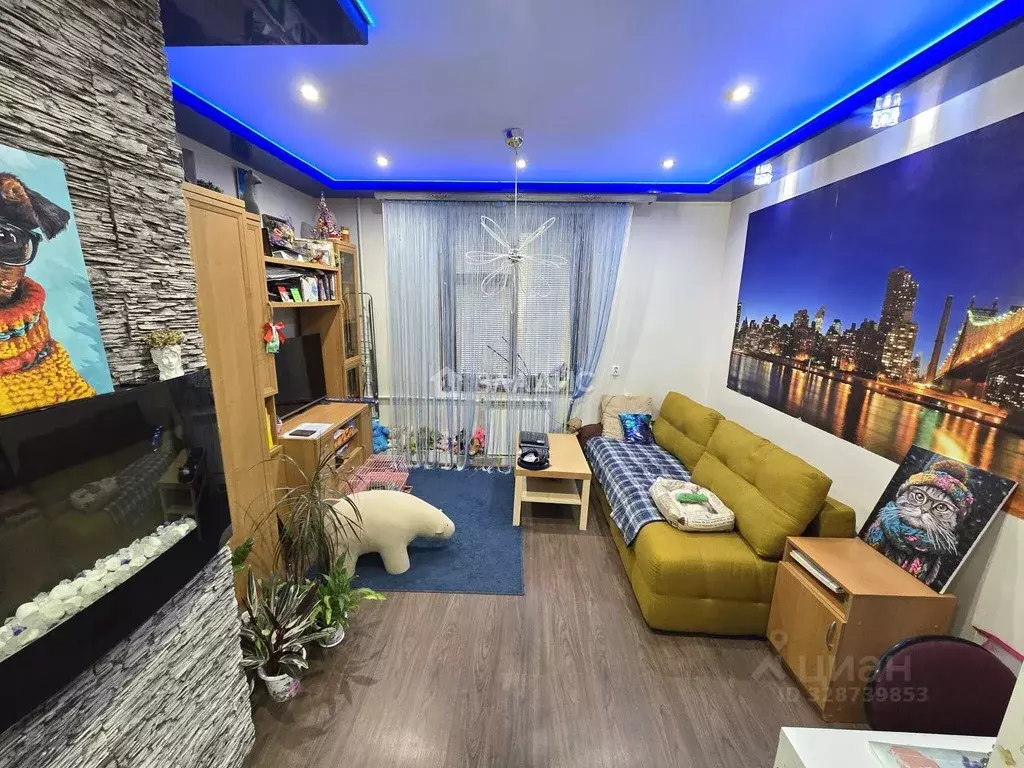 2-к кв. Ярославская область, Рыбинск просп. 50 лет Октября, 16 (42.0 ... - Фото 1