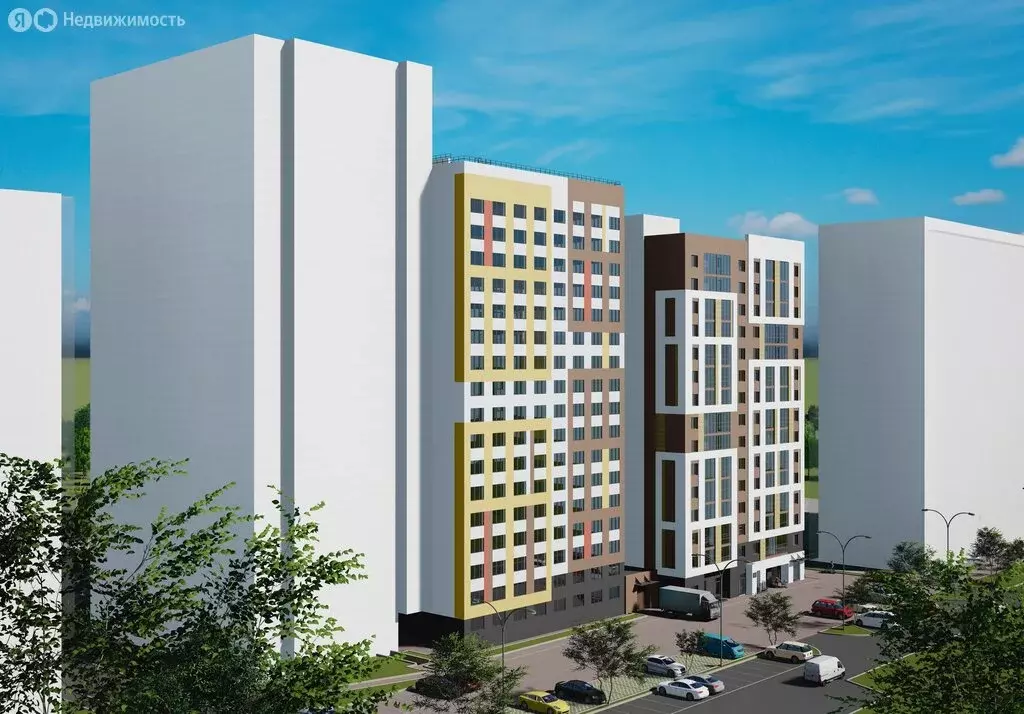 Квартира-студия: Киров, улица Архитектора Валерия Зянкина, 11к1 (47.3 ... - Фото 1
