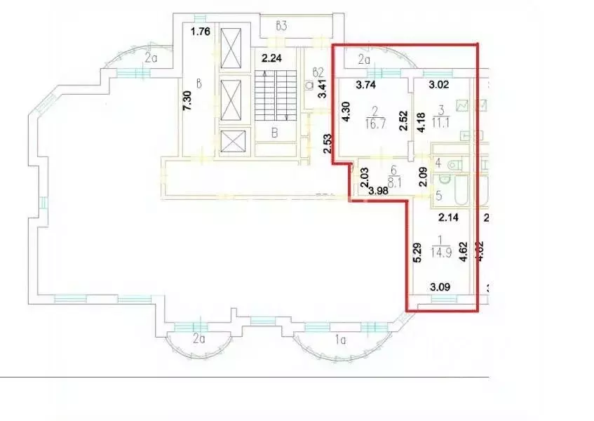 2-к кв. Москва Бескудниковский бул., 30К4 (55.5 м) - Фото 0