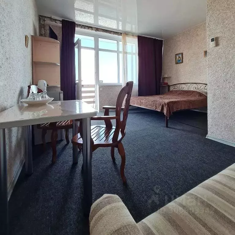 Комната Крым, Феодосия муниципальный округ, Курортное пгт - Фото 1