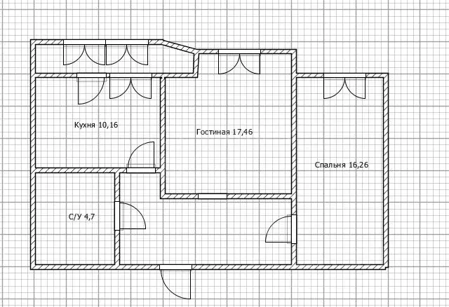 2-к кв. Оренбургская область, Оренбург Беляевская ул., 15 (55.1 м) - Фото 1