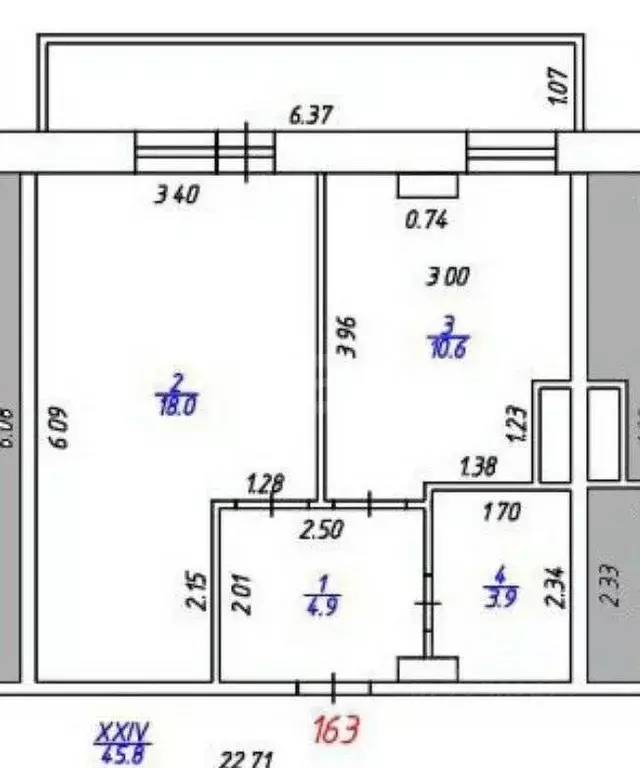 1-к кв. Удмуртия, Ижевск ул. Баранова, 96А (37.4 м) - Фото 1