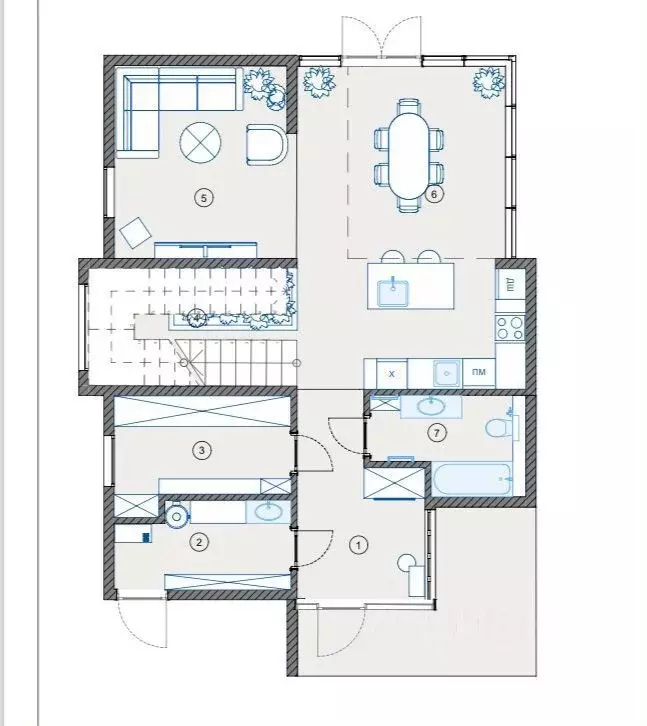 Дом в Краснодарский край, Геленджик Голубая Бухта мкр, ул. Пограничная ... - Фото 1