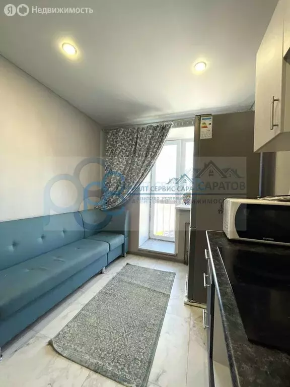 1-комнатная квартира: Саратов, улица имени Ф.А. Блинова, 52А (36 м) - Фото 1