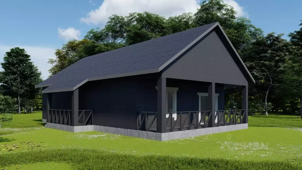 Дом в Иркутская область, Иркутский муниципальный округ, д. Карлук ул. ... - Фото 1