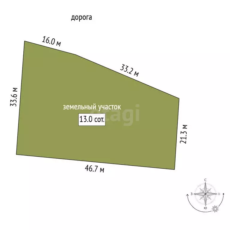 Участок в Лужский район, посёлок Скреблово (13 м) - Фото 1