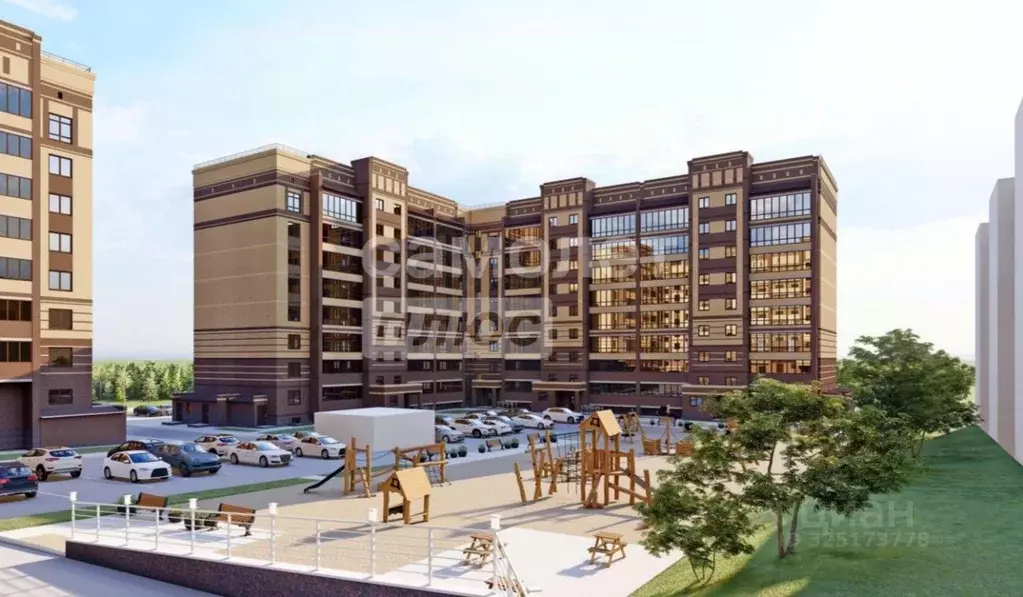 1-к кв. Марий Эл, Волжск ул. Кабанова, 10 (66.2 м) - Фото 1