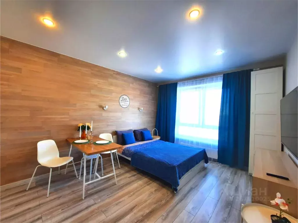 Студия Московская область, Люберцы ул. Летчика Ларюшина, 6к2 (22.4 м) - Фото 1