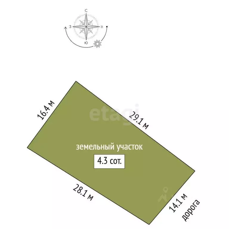 Участок в Башкортостан, Стерлитамакский район, Отрадовский сельсовет, ... - Фото 2