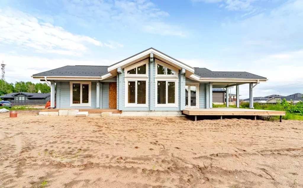 Дом в Ленинградская область, Выборгский район, Первомайское с/пос, ... - Фото 2