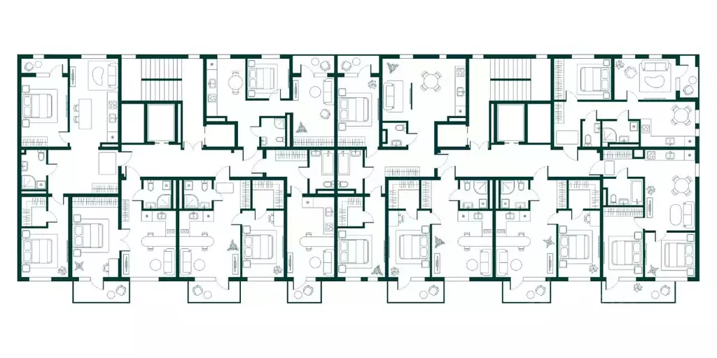 2-к кв. Дагестан, Дербент Новая История жилой комплекс (49.55 м) - Фото 2