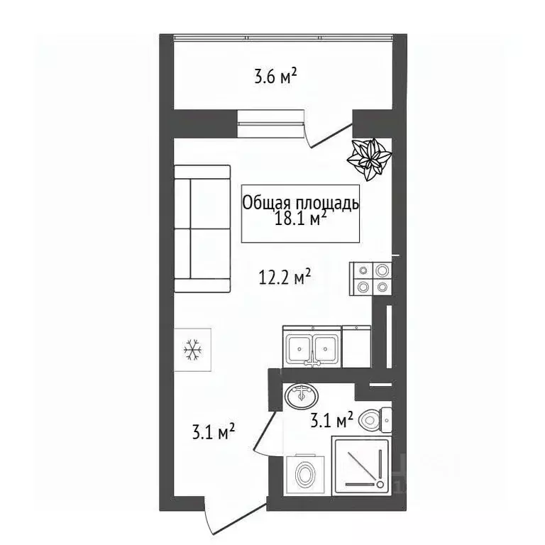 Студия Новосибирская область, Новосибирский район, Станционный ... - Фото 2