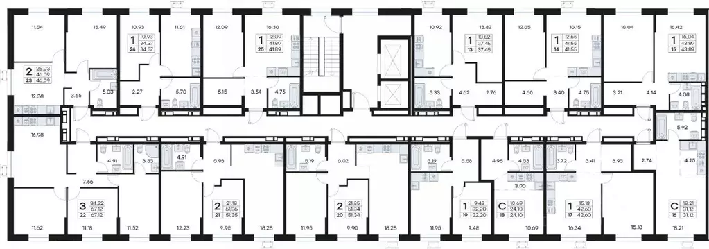 1-к кв. Приморский край, Владивосток Катерная ул., 31/2 (32.2 м) - Фото 2