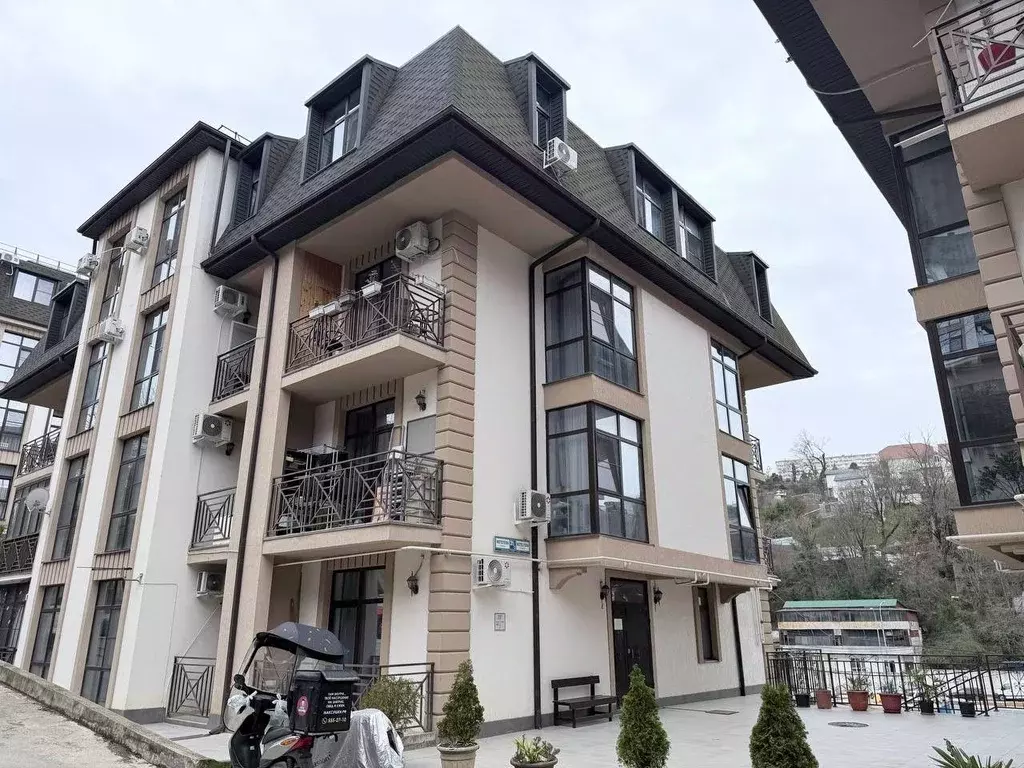 Студия Краснодарский край, Сочи Яна Фабрициуса мкр, ул. Метелева (27.9 ... - Фото 1